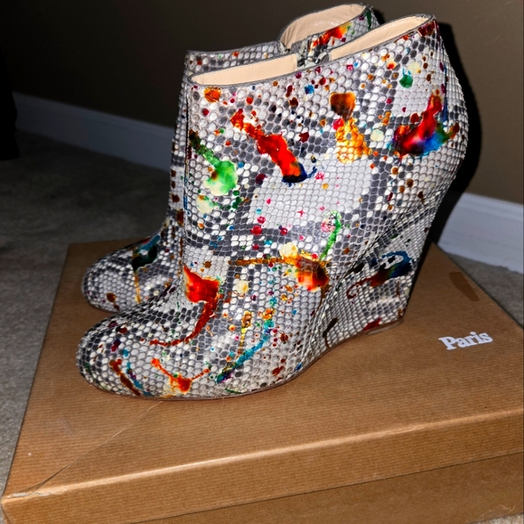 Christian Louboutin Wedge Booties - Picture 5 of 5